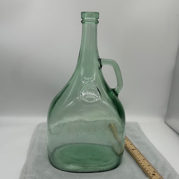 Paul Masson Other - Vintage Paul Masson Light Green Glass Bottle Holds 3-Liters